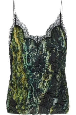 Roberto Cavalli Mujer, Camisetas, Verde, Talla: M