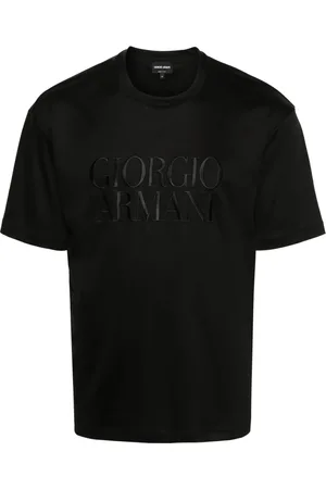 Giorgio Armani Hombre, Camisetas, Negro, Talla: M