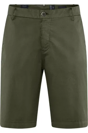 Bomboogie Hombre, Pantalones cortos, Verde, Talla: W40