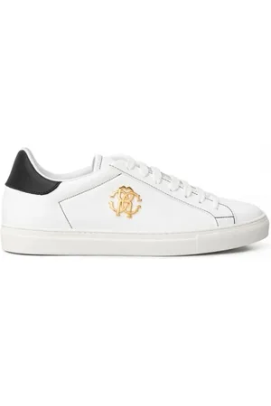 Roberto Cavalli Hombre, Zapatos, Blanco, Talla: 44 EU