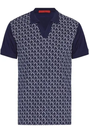 Carolina Herrera Hombre, Camisetas, Azul, Talla: S