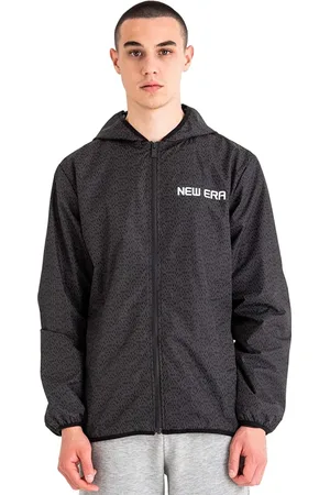 New Era Hombre, Chaquetas, Negro, Talla: L