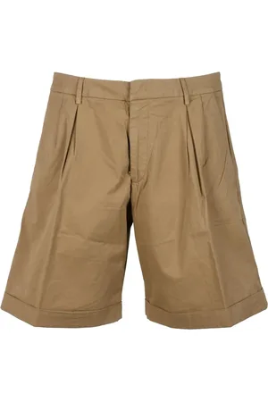 Dondup Hombre, Pantalones cortos, Marrón, Talla: W33