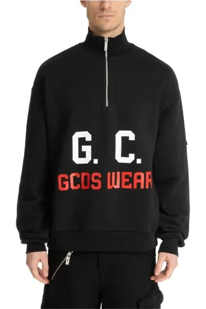 GCDS Hombre, Sudaderas, Negro, Talla: L