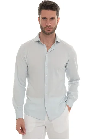 Gran Sasso Hombre, Camisas, Azul, Talla: M