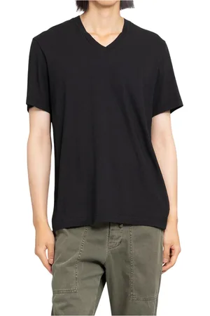 James Perse Hombre, Camisetas, Negro, Talla: 2XL