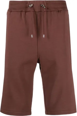 Balmain Hombre, Pantalones cortos, Marrón, Talla: XL