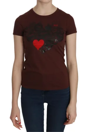 Exte Mujer, Camisetas, Marrón, Talla: S