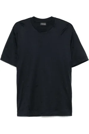 Emporio Armani Hombre, Camisetas, Azul, Talla: S