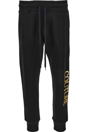 VERSACE Hombre, Pantalones, Negro, Talla: S