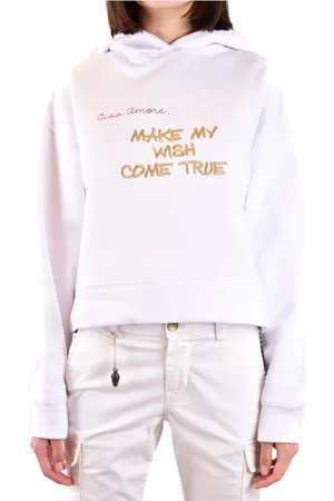 GIADA BENINCASA Mujer, Sudaderas, Blanco, Talla: M