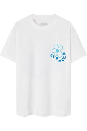 FLÂNEUR Hombre, Camisetas, Blanco, Talla: L