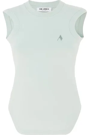 The Attico Mujer, Camisetas, Verde, Talla: M