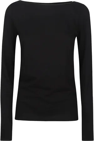 Majestic Mujer, Camisetas, Negro, Talla: M