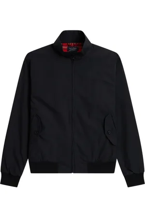 Fred Perry Hombre, Chaquetas, Negro, Talla: 2XL