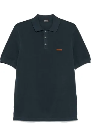 Ermenegildo Zegna Hombre, Camisetas, Azul, Talla: 3XL