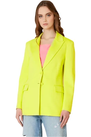 Manila Grace Mujer, Chaquetas, Amarillo, Talla: L