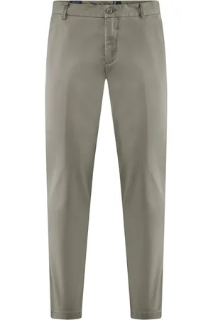 Bomboogie Hombre, Pantalones, Gris, Talla: W31