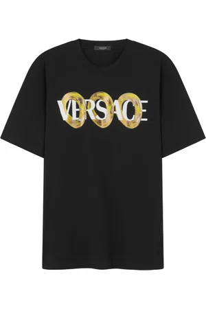 VERSACE Hombre, Camisetas, Negro, Talla: M