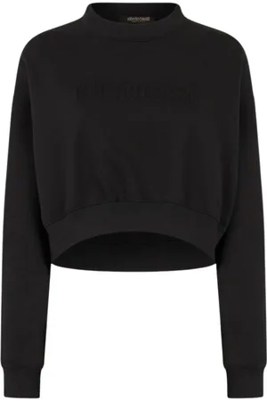 Roberto Cavalli Mujer, Sudaderas, Negro, Talla: M