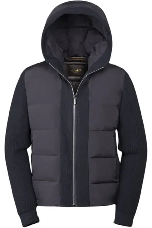 MOORER Hombre, Chaquetas, Azul, Talla: 2XL