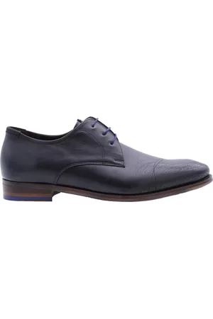 Floris van Bommel Hombre, Zapatos, Azul, Talla: 40 EU