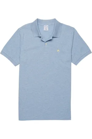 Brooks Brothers Hombre, Camisetas, Azul, Talla: L