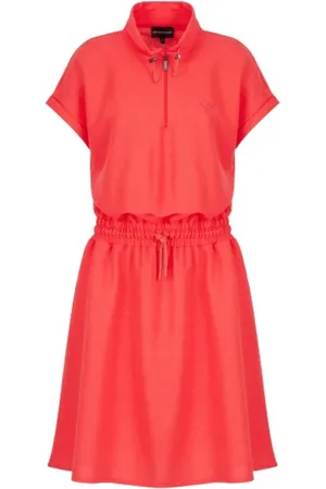 Emporio Armani Mujer, Vestidos, Rojo, Talla: 2XS