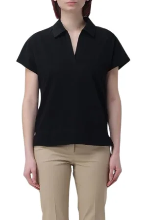 FAY Mujer, Camisetas, Negro, Talla: M