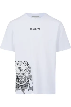 Iceberg Hombre, Camisetas, Blanco, Talla: L