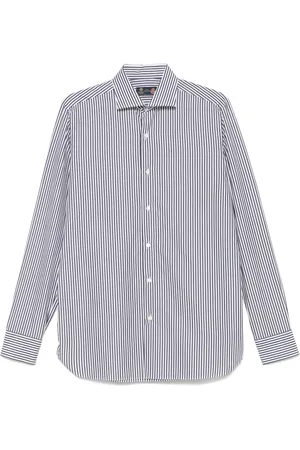 LUIGI BORRELLI NAPOLI Hombre, Camisas, Azul, Talla: L