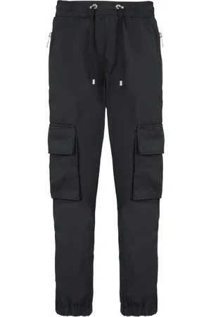 Balmain Hombre, Pantalones, Negro, Talla: S