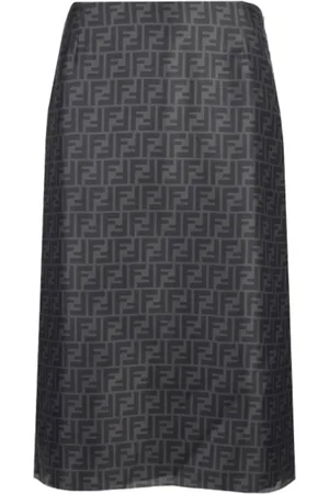 Fendi Mujer, Faldas, Negro, Talla: M