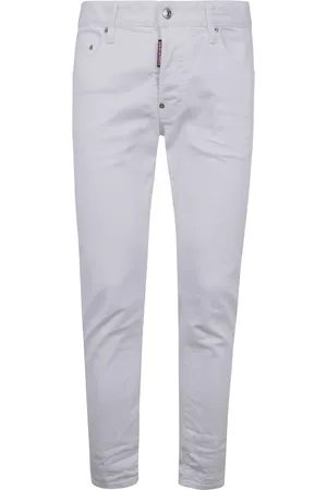 Dsquared2 Hombre, Vaqueros, Blanco, Talla: S
