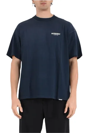 Represent Hombre, Camisetas, Azul, Talla: XL