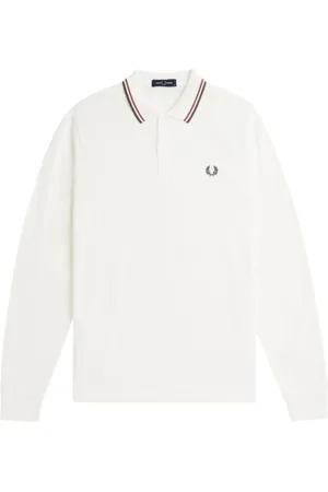 Fred Perry Hombre, Camisetas, Blanco, Talla: XL