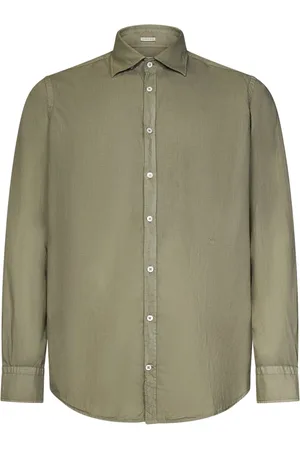 MASSIMO ALBA Hombre, Camisas, Verde, Talla: L