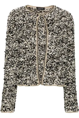 Fabiana Filippi Mujer, Chaquetas, Negro, Talla: S
