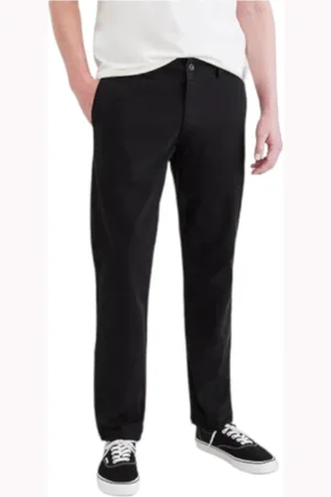 Dockers Hombre, Pantalones, Negro, Talla: W29 L32