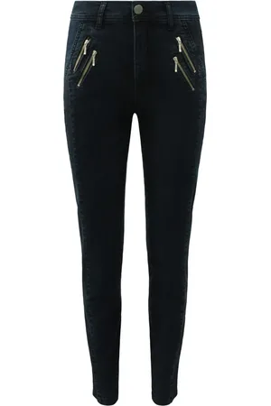 2-Biz Mujer, Vaqueros, Azul, Talla: S
