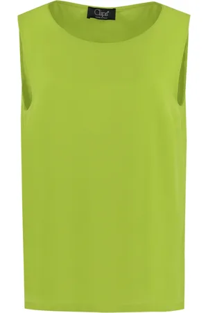 CLIPS Mujer, Camisetas, Verde, Talla: L