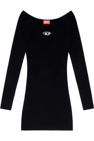 Diesel Mujer, Vestidos, Negro, Talla: L