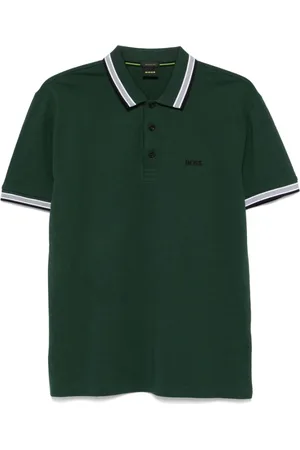HUGO BOSS Hombre, Camisetas, Verde, Talla: S