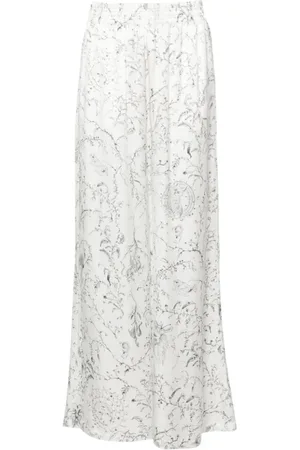 Fabiana Filippi Mujer, Pantalones, Blanco, Talla: M