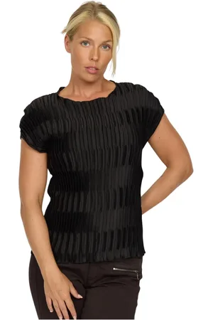 2-Biz Mujer, Camisetas, Negro, Talla: S