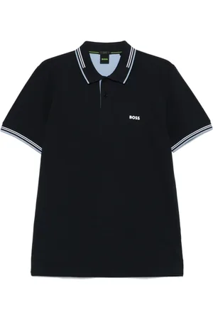 HUGO BOSS Hombre, Camisetas, Azul, Talla: M