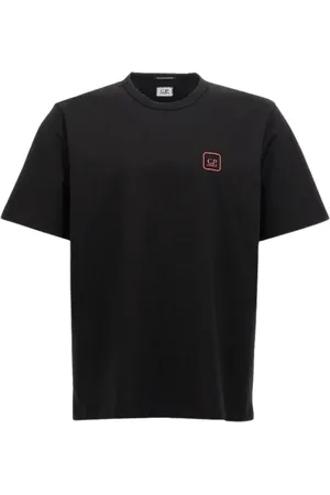 C.P. Company Hombre, Camisetas, Negro, Talla: M