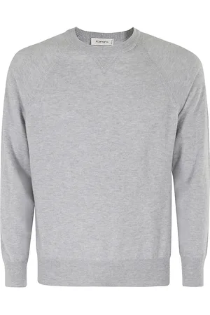 KANGRA CASHMERE Hombre, Jerseys, Gris, Talla: M