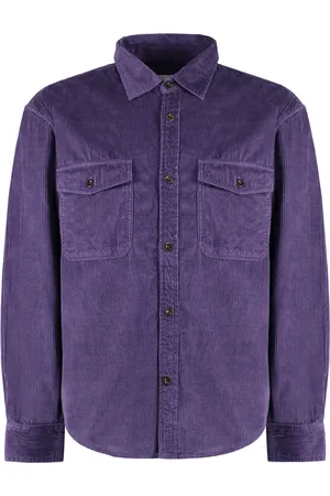 GANT Hombre, Camisas, Púrpura, Talla: L