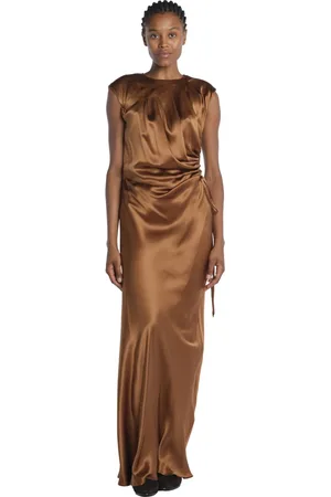 Crida Milano Mujer, Vestidos, Marrón, Talla: S